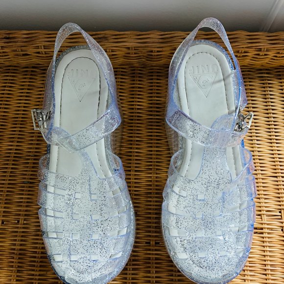 UNIF Womens Hella Jelly Platform Sandals Size 7 - Picture 4 of 10